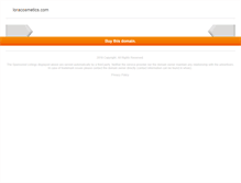 Tablet Screenshot of loracosmetics.com